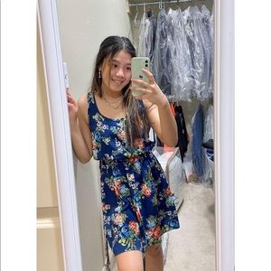Forever 21 Blue Floral Dress